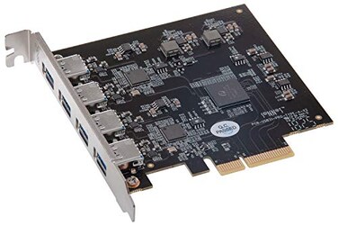 Sonnet Allegro Pro USB 32 Type A PCIe Card Four SuperSpeed 10Gbps USB Connectors