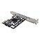 NFHK 5Gbps TypeE USB 31 Front Panel Socket USB 30 to PCIE 1X Express Card VL805 Adapter for Motherboard