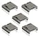 Anmbest 5PCS YX5200 DFPlayer Mini MP3 Player Module MP3 Voice Decode Board Supporting TF Card UDisk IOSerial PortAD for Arduino
