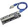 Trotwei Blue PCIe to PCI Adapter SingleDual Slot Converter with USB 30 Cable Legacy Device Expansion for Audio Interfaces Capture Cards
