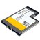 StarTech.com StarTechcom 2 Port Flush Mount ExpressCard 54mm SuperSpeed 5Gbps USB 30 Card Adapter with UASP Dual Port Laptop ExpressCard USB 3 Controller TAA ECUSB3S254F