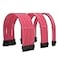 Formulamod Sleeved PSU Cable Extension Kit Set a 18AWG Braided ATX 24PinDual PCIe 8PinCPU 8Pin for Mainstream Gaming Builds with Cable Combs Pink