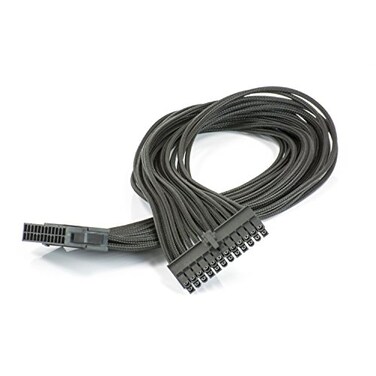 Phanteks 24 Pin MB Premium Sleeved Extension Cable 1968 Length Black PHCB24PBK
