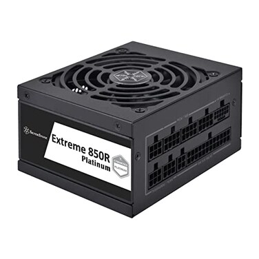 SilverStone Technology Extreme 850R Platinum Cybenetics Platinum 850W SFX12V 40 ATX 30 PCIe 50 SFX Power Supply SSTEX850RPM