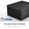 NZXT C1500 Platinum ATX 31 Fully Modular LowNoise PC Gaming Power Supply 1500 Watts 80 Plus Platinum Dual 12V2x6 Connectors Zero Fan Mode 100 Japanese Capacitors Black