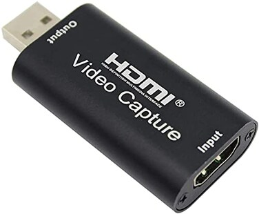 PDAPTMAG 4K Video Capture Card HDMI to USB Capture Card 1080P for Streaming Recording Gaming Compatible with Nintendo Switch PS5 Xbox