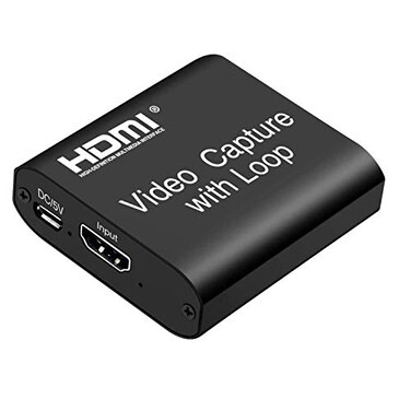 ORIVISION Video Capture Card 4K HDMI Device with Loop Out Full HD 1080P Game Capture Video Recorder for Live Streaming Broadcasting or Video ConferenceS3PS4Xbox OneDSLRCamcorders