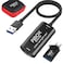 pibox India Video Capture Card PiBOX India Braided Tough 4K HDMI to USB 30 Game Capture Device Aluminium Windows Android MacHD 1080P Audio Video Card Live Streaming Gaming Teaching Live Broadcasting