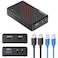 VIXLW 4K Video Capture Card HDMI to USB30 Live Gamer Capture Card Full HD 1080P 60fps UltraLow Latency for Streaming and Recording Work with Nintendo Switch PS5 PS4 Xbox One PC