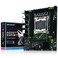 MACHINIST MACHINISIT LGA 20113 Motherboard X99 Micro ATX Mainboard for Intel Xeon E5 V3 V4 Series Processors DDR4 Max 128GB PCIe 30 M2 Protocol Gigabit LAN X99 PR9H PC Server