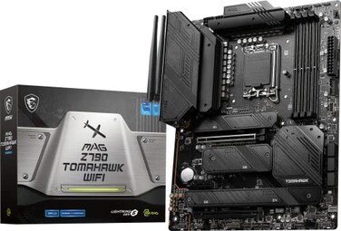 MSI MAG Z790 Tomahawk WiFi Gaming Motherboard Supports 12th13th14th Gen Intel Processors LGA 1700 DDR5 PCIe 50 M2 25Gbps LAN USB 32 Gen2 HDMIDP WiFi 6E Bluetooth 53 ATX