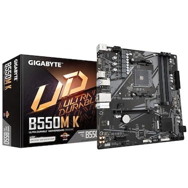 GIGABYTE B550M AM4 4XDDR4Max128GB 4 SATA 1 M2 2XUSB 32 4XUSB 20 1XHDMI