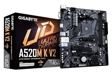 Gigabyte A520M K V2 Motherboard AM42xDDR4HDMIDSubM2USB 32