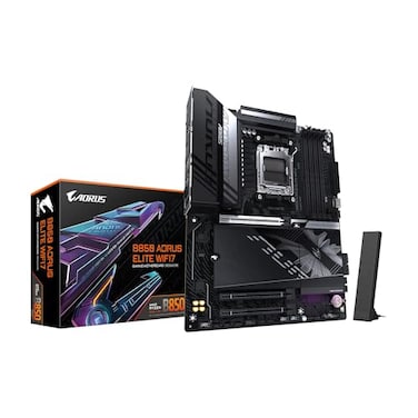 GIGABYTE B850 AORUS Elite WIFI7 AMD AM5 ATX Motherboard Support AMD Ryzen 900080007000 Series DDR5 1422 Power Phase 3X M2 PCIe 50 USBC WIFI7 25GbE LAN EZLatch