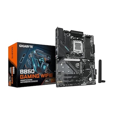 GIGABYTE B850 Gaming WIFI6 AMD AM5 ATX Motherboard Support AMD Ryzen 900080007000 Series DDR5 622 Power Phase 3X M2 PCIe 50 USBC WIFI6 GbE LAN EZLatch