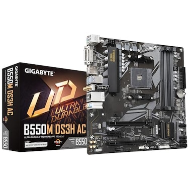 GIGABYTE igabyte B550 Ultra Durable Motherboard with Pure Digital VRM Solution PCIe 40 x16 Slot Dual PCIe 4030 M2 Connectors Intel Dual Band