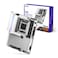 NZXT N9 X870E AMD X870E AM5 ATX Gaming Motherboard for Ryzen 9000800070002021 DDR5 4X M2 PCIe 50 WiFi 7 5GbE USB 4 M2 QuickRelease Latches FullMetal Cover White PCB