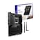 NZXT N7 B850 AMD B850 AM5 ATX Gaming Motherboard for Ryzen 9000800070001621 DDR5 3X M2 PCIe 50 WiFi 6E 25GbE LAN M2 NVME with QuickRelease Latch Full Cover Black