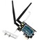 FebSmart WirelessAC Dual Band 1200Mbps 24GHz 300Mbps and 5GHz 867Mbps PCI Express WiFi Card for Windows XP 7 8x 10 11 3264bit and Windows Server Desktop PCs PCIE WiFi Adapter FSAC86SE
