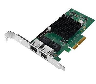 SIIG DualPort Gigabit Ethernet PCIe 4Lane Card I350T2