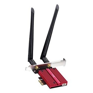 Cudy AX5400 Wireless WiFi 6E PCIe Card for PC Bluetooth 53 AX210 Module Inside Bluetooth 52540 80211axacabgn Windows 1110 WE3000S