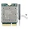 DERAPID WiFi 7 QCNCM865 M2 Key E WiFi Card BT53 TriBand Network Card 5800Mbps M2 Wireless Adapter for AMD Motherboards Win 11 Only