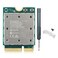 DERAPID WiFi 7 QCNCM865 M2 Key E WiFi Card BT53 TriBand Network Card 5800Mbps M2 Wireless Adapter for AMD Motherboards Win 11 Only