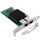 Euqvos PCIe Ethernet Network Card for Intel X550T2 ELX550AT Chipset PCIe 30 X4 10Gb Dual Port RJ45 LAN Card Support Windows ServerWindowsLinuxVMwareESX