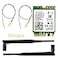Waveshare AC8265 Wireless NIC Module for Jetson Orin NanoNX Supports 24GHz 5GHz Dual Band WiFi and Bluetoth 42