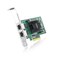 ipolex 125G Gigabit Ethernet Converged Network Adapter NIC with Intel I350AM2 Controller Compatible for Intel I350T2 Dual Copper RJ45 Ports PCIE 21 X4