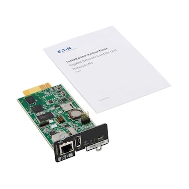 Eaton Cybersecure Gigabit NetworkM3 Card for UPS and PDU UL 29001 and IEC 6244342 Network Card