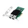Lemspum 10Gb PCIE x4x8x16 Ethernet Network Adapter with Intel X550T2 Dual Copper RJ45 Port 1GbE25GbE5GbE10GbE LAN Card NIC 10GBaseT X550AT Server Support WindowsLinuxVMware