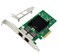 ULANSeN DualPort PCIe X4 Gigabit Network Card 1000M PCI Express Ethernet Adapter with Intel 82576 Two Ports LAN NIC Card for Support PXE SRIOV for WindowsWindows ServerLinuxFreebsdDOS with Low Profile