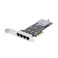 StarTech.com StarTechcom 4Port 25Gbps NBASET PCIe Network Card Intel I225V QuadPort Computer Network Card MultiGigabit NIC PCI Express Server LAN Card Desktop Ethernet Interface PR42GINETWORKCARD