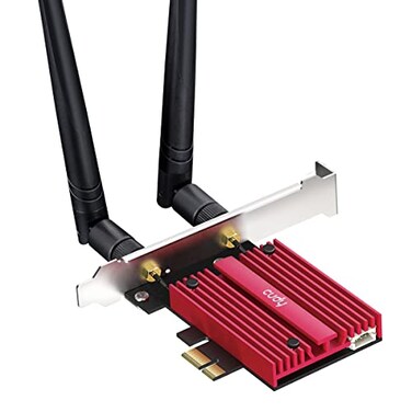 Cudy WiFi 7 BE9300 WE9300 PCIe WiFi Card for PC 6GHz TriBand Wireless Adapter Intel BE200 Chipset Bluetooth 54 WPA3 Easy Installation Not Compatible with AMD Platforms