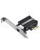 BrosTrend 5Gb PCIe Network Card PCIe Ethernet Card with Extra LowProfile PCI Express Network Adapter for PC Windows 1110 Windows Server 2022 ONLY PCIe to 5 Gigabit NIC Lifetime Protection