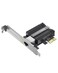 BrosTrend 5Gb PCIe Network Card PCIe Ethernet Card with Extra LowProfile PCI Express Network Adapter for PC Windows 1110 Windows Server 2022 ONLY PCIe to 5 Gigabit NIC Lifetime Protection