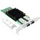 Vogzone 25Gb PCIE NIC Network Card for Intel E810XXVDA2 1GbE10GbE25GbE Dual SFP28 Ports with Intel E810XXVAM2 Chip25GbE PCI Express 40 X8 Ethernet Adapter Support RDMA iWARPRoCEv2UEFI