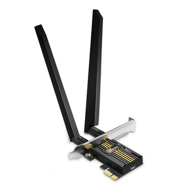 TP-Link TPLink WiFi 7 BE6500 PCIe WiFi Card Archer TBE400E TriBand Network Card for Desktop PC Bluetooth 54 HighGain Antennas MLO WPA3 Supports AMDIntel Motherboard Not Compatible wWindows 10