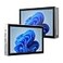 HEIGAOLAPC HEIGAOLA Mini PC 12th Gen N100 Windows 11 Pro 7 Screen 16GB RAM 256GB ROM Mini PC with Screen USBC 4G Data Mini Computer WiFi 5 BT 50 4K Display Dual 25G LAN Desktop Computer