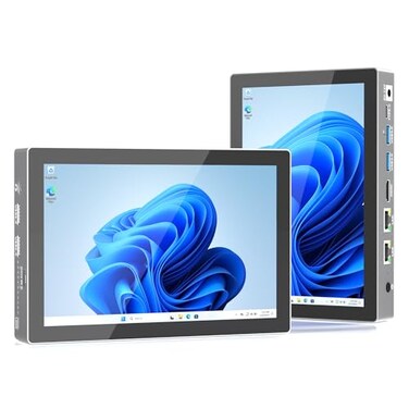 HIGOLE PC HIGOLEPC Mini PC 12th Gen N95 16GB RAM 256GB ROM 4G Data Mini PC with Screen Dual 25GbE LAN FullFunctional USBC Mini Computer with Battery WiFi 5 BT 50 4K Display HDMI Desktop Computer