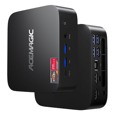 ACEMAGICIAN Kron Mini K1 Mini PC Ryzen 7 7730U 32GB DDR4 512GB SSD Mini Computers 8C16T up to 45Ghz4K Triple Display Desktop WiFi6Bluetooth Compact Silent PC for Light Gaming Office Design