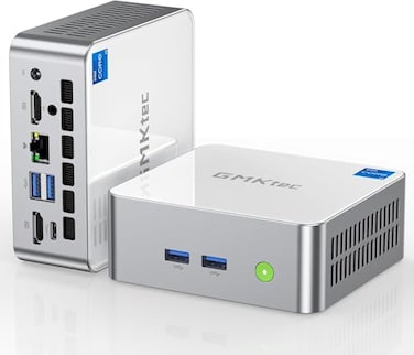 GMKtec Mini PC Intel i512450H Processor Turbo 44 GHz 16GB8 2 DDR4 1TB M2 NVMe SSD i226v NIC USB 32 TypeCWiFi 6 BT52 RJ45 25G 4K Triple Display Desktop Computers PC