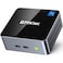 GMKtec Mini Desktop Computer M3 Intel Core i5 12450H 8C12T up to 440GHz Mini PC 16GB DDR4 8GB2 512GB SSD 2X HDMI 4K 4X USB 32 USBC WiFi 6 BT 52 RJ45 25G Black