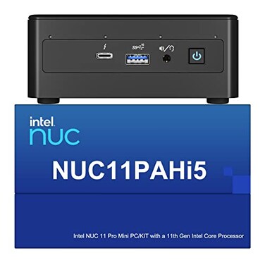 GEEKIntel NUC 11 NUC11PAHI5 Panther Canyon Mini PC Core i51135G7 16GB RAM 512GB SSD Mini Computers Windows 11 Pro for Business Home Office Support 8KWifi 64K Quad DisplayBluetooth 5Thunderbolt 3