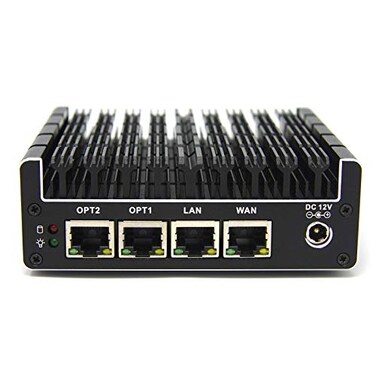 Protectli Vault FW4B 4 Port Firewall Micro ApplianceMini PC Intel Quad Core AESNI 4GB RAM 32GB mSATA SSD