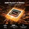 Beelink Mini PC SER5 5500U AMD Ryzen 5 Processor6C12T up to 40GHz Mini Computer 16GB DDR4 500GB NVMe SSD Micro PC 4K HD Dual Display HDMIDP14WiFi 6Bluetooth 5225Gbps Ethernet