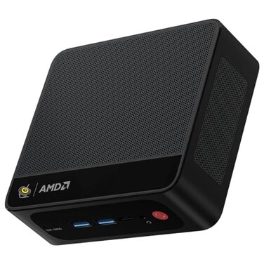 Beelink Mini PC SER5 5500U AMD Ryzen 5 Processor6C12T up to 40GHz Mini Computer 16GB DDR4 500GB NVMe SSD Micro PC 4K HD Dual Display HDMIDP14WiFi 6Bluetooth 5225Gbps Ethernet