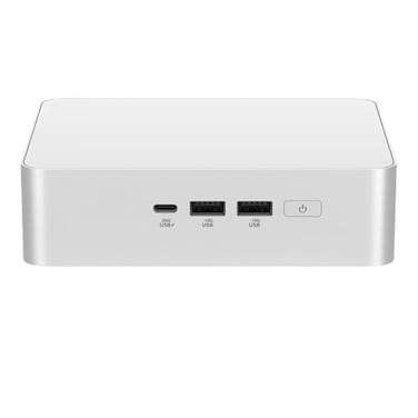 ASUS NUC 15 Pro Barebones Mini PC with Intel Series 2 Core Ultra 9 285H up to 96GB DDR5 RAM Dual Storage Thunderbolt 4 WiFi 7 Bluetooth 54 Toolless Silver Aluminum Chassis with VESA Mount