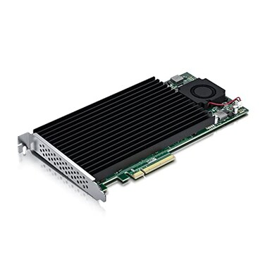 REDLUX NVMe SSD Adapter for U2 SSD X8 4 M2M Key connectors Builtin a PEX8724 Controller Support NonBifurcation Motherboard
